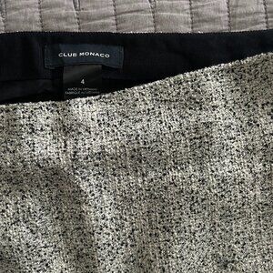 Club Monaco tweed skirt